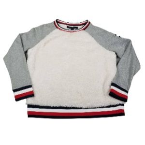 Tommy Hilfiger Fleece Fur Crew Neck Sweater